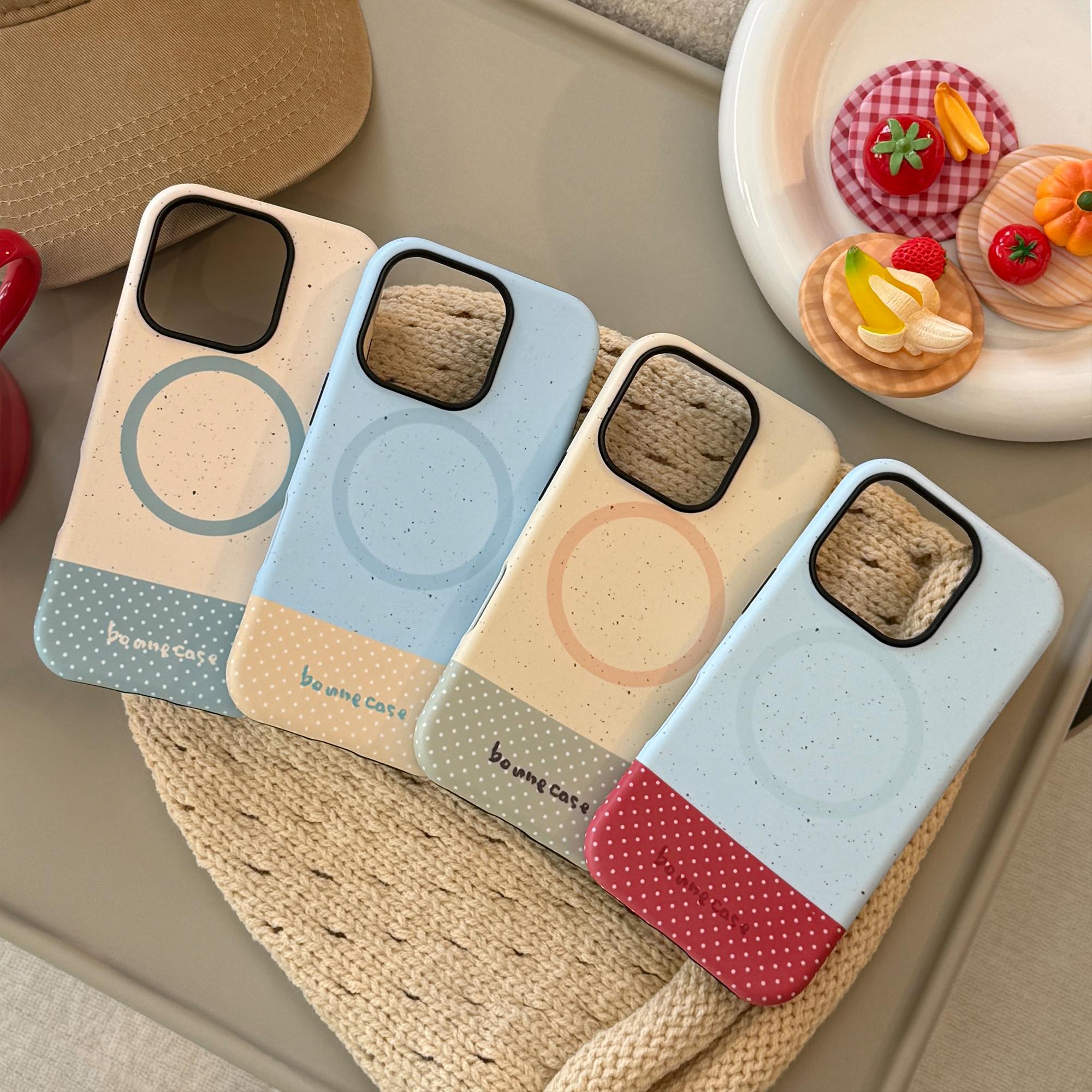 Phone Case: 3D Creative Fruit Plate Magnetic Stand Phone Case Compatible with iPhone 11, 12, 13, 14, 15, 16, 17 Pro, Pro Max, Air, Plus