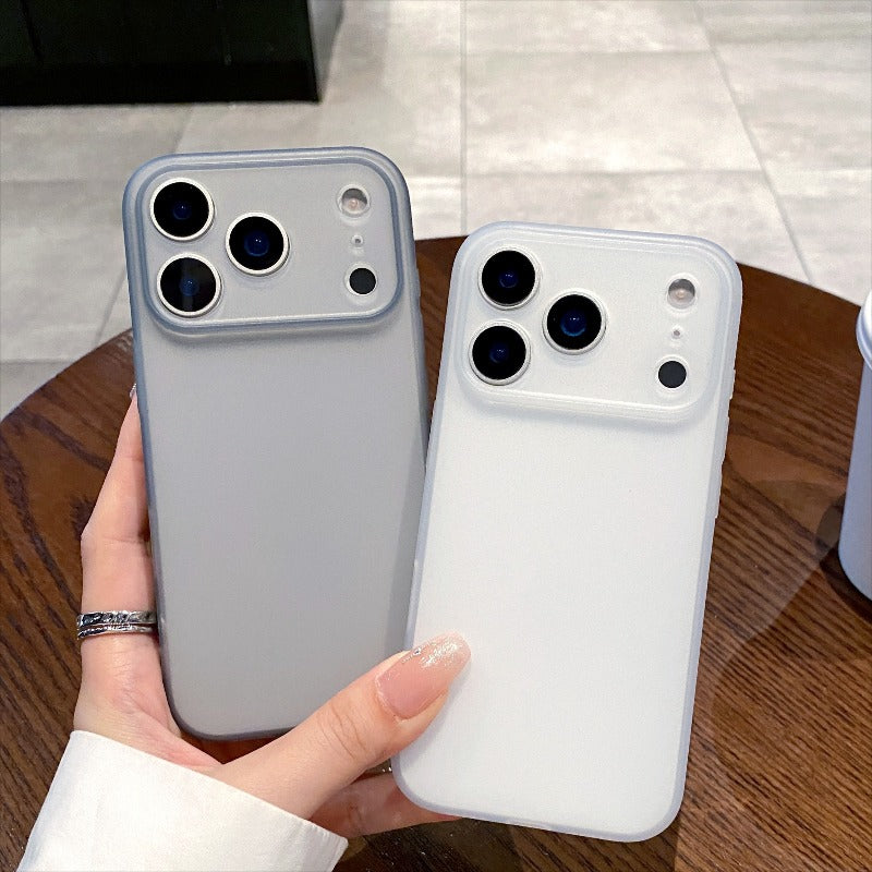 Phone Case - 1pc Matte Phone Case Designed for Iphone Air, 17Promax, 17Pro, 17, 16Promax, 16Pro, 16, 16E, 15Promax, 15Pro, 15, 14Promax, 14Pro, 14, 13Promax, 13Pro, 13 Models, Offering Shockproof And Camera Protection